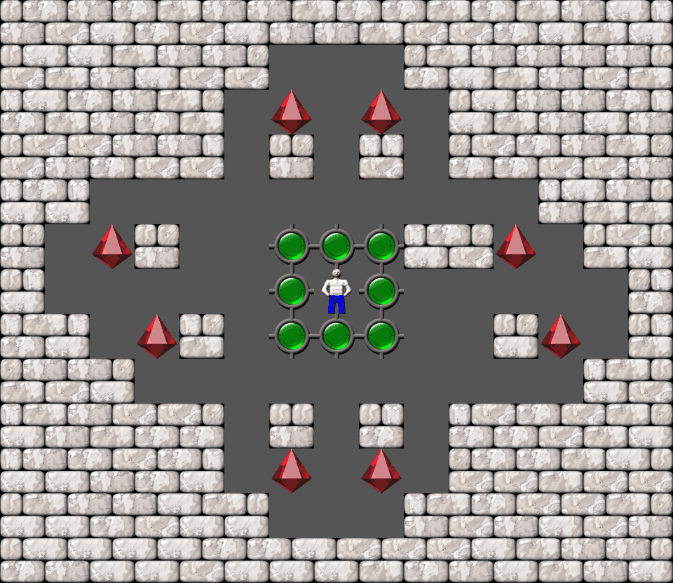 Sokoban Bugs1005 collections level 714